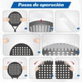 thumbnail image 2 of Protector de Pala Padel QMCZLA Transparente con Diseño de Aleta, 2 of 7