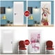 thumbnail image 5 of (T)Pegatinas navideñas para puerta Pegatinas de árbol de Navidad simulado Decoración festiva para fiestas Papel tapiz, 5 of 5