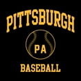 thumbnail image 6 of Pittsburgh Classic Baseball Arch Basic Cotton T-Shirt - Small - Black, 6 of 6