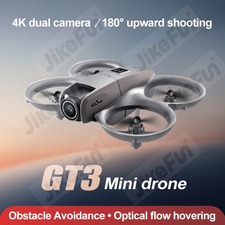 [Upgraded RC Drone] GT3 2025 Upgraded 4K RC Drone with Auto Hovering & One Key Return | Shockproof Design, Carrying Case - Ideal Gift for Teens