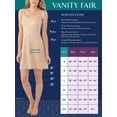 thumbnail image 4 of Vanity Fair Demi-Slip de Fond de Teint pour Femmes, Longueur G-18, Damas Neutre, 4 of 4