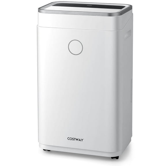Resenkos Smart Dehumidifier, Humidity Control,60-Pint Dehumidifier for Home and Basements 4000 Sq. Ft with 3-Color Digital Display-White