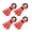 Red, variant on Qhmade 4Pcs Fly Fishing Foams Float Strikes Indicators Fishing Tackle Accessories