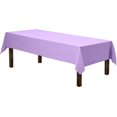 thumbnail image 3 of (150cm  x 260cm , Lavender) - Gee Di Moda Rectangle Tablecloth - 150cm x 260cm Inch - Lavender Rectangular Table Cloth for 1.8m Table in Washable Polyester - Great for Buffet Table, Parties, Holiday D, 3 of 3