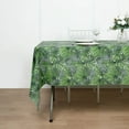 thumbnail image 2 of Efavormart Tropical Leaf Plastic Rectangle Tablecloth, Waterproof Disposable PVC Tablecloth - 54"x108", 2 of 11