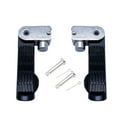 thumbnail image 4 of koolsoo Motorcycle Foot Rests Non Slip Comfortable Ride Portable Foldable Foot Pedal black, 4 of 9