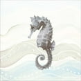 thumbnail image 2 of Great Art Now Sea Animal in Waves I by Lanie Loreth, Framed Wall Art, 17.25W x 17.25H, 2 of 3