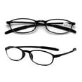 thumbnail image 4 of 6 Pairs of Small Oval Retro Reading Glasses Light Weight Presbyopic Glasses for men and women Ultra-light Flexible Readers TR90 +1.00, 4 of 6