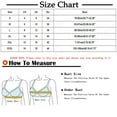 thumbnail image 2 of XFLWAM Bra for Womens Wireless Comfort Brassiere Bras Light Padded Lingerie No Underwire Full Coverage Push Up Bras, 2 of 4