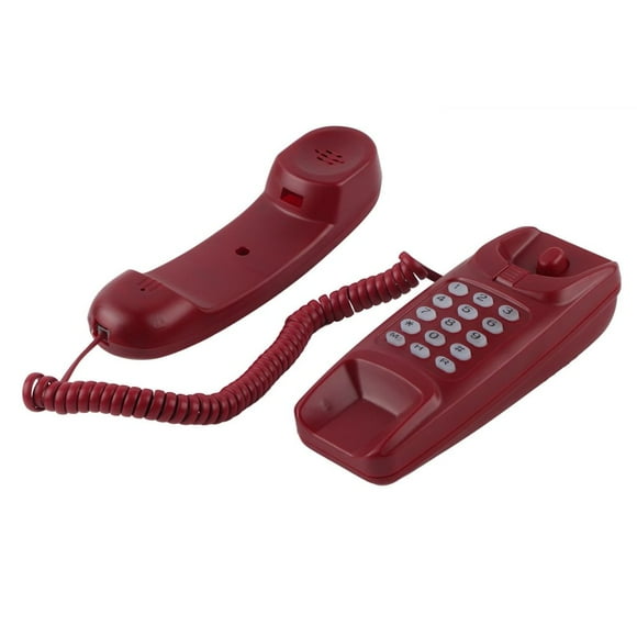 EIMELI No Caller ID Phone Wall Mount Landline Telephone Extension No Caller ID Home Phone For Hotel Family Telephone