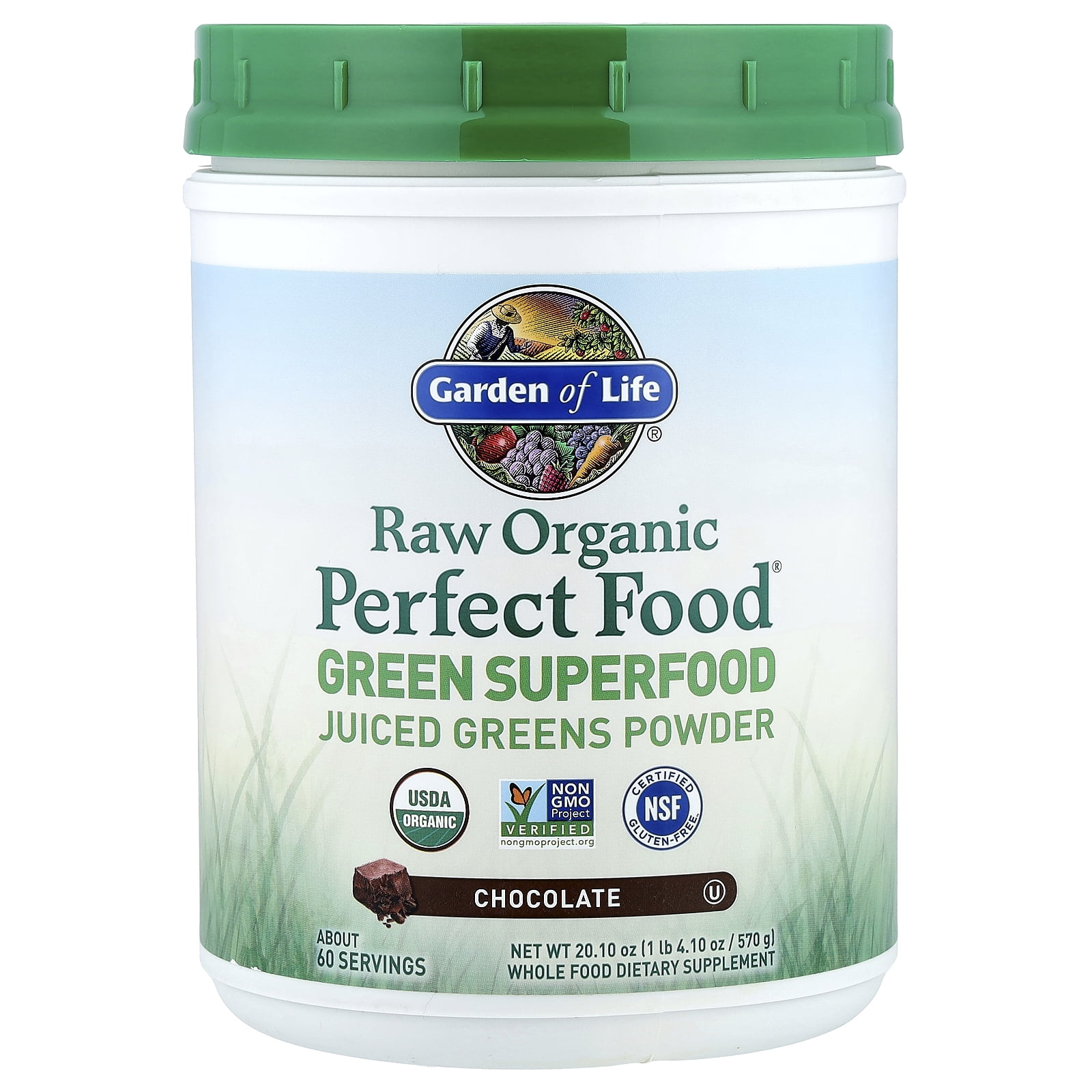 Garden of Life Raw Organic Perfect Food Green Superfood - Chocolate