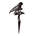 thumbnail image 1 of Estacas de estatua con forma de hongo, accesorio decorativo de metal para jardín al aire libre. Estilo A, 1 of 9