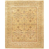 Pasargad Home P-713A 9X12 Baku Collection Hand-Knotted Lamb's Wool Area Rug- 9 ft. 0 in.  X 11 ft. 11 in.