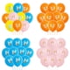 thumbnail image 2 of Juego de 10/30 globos de látex con estampado de dibujos animados de Bluey de 12 pulgadas, globos rosados, azules y amarillos para fiestas de cumpleaños de niños, regalos para baby shower, 2 of 5