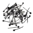 thumbnail image 4 of Pinzas para el cabello Zulema DIY 50 piezas negras, 4 of 8