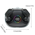 thumbnail image 3 of asxite Wireless Earbuds,XG77 Bluetooth Earphones True Wireless Long Battery Life Mini Invisible In Ear Sports Noise Cancelling Earphones,Black, 3 of 5
