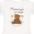 thumbnail image 4 of Inktastic Mommy's Lil Angel Boys or Girls Long Sleeve Baby Bodysuit, 4 of 5