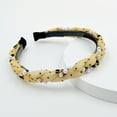thumbnail image 4 of Koszal Serre-Tête Doux Résistant à l'Usure avec Imprimé à Pois Tressé Accessoires pour Cheveux, 4 of 7