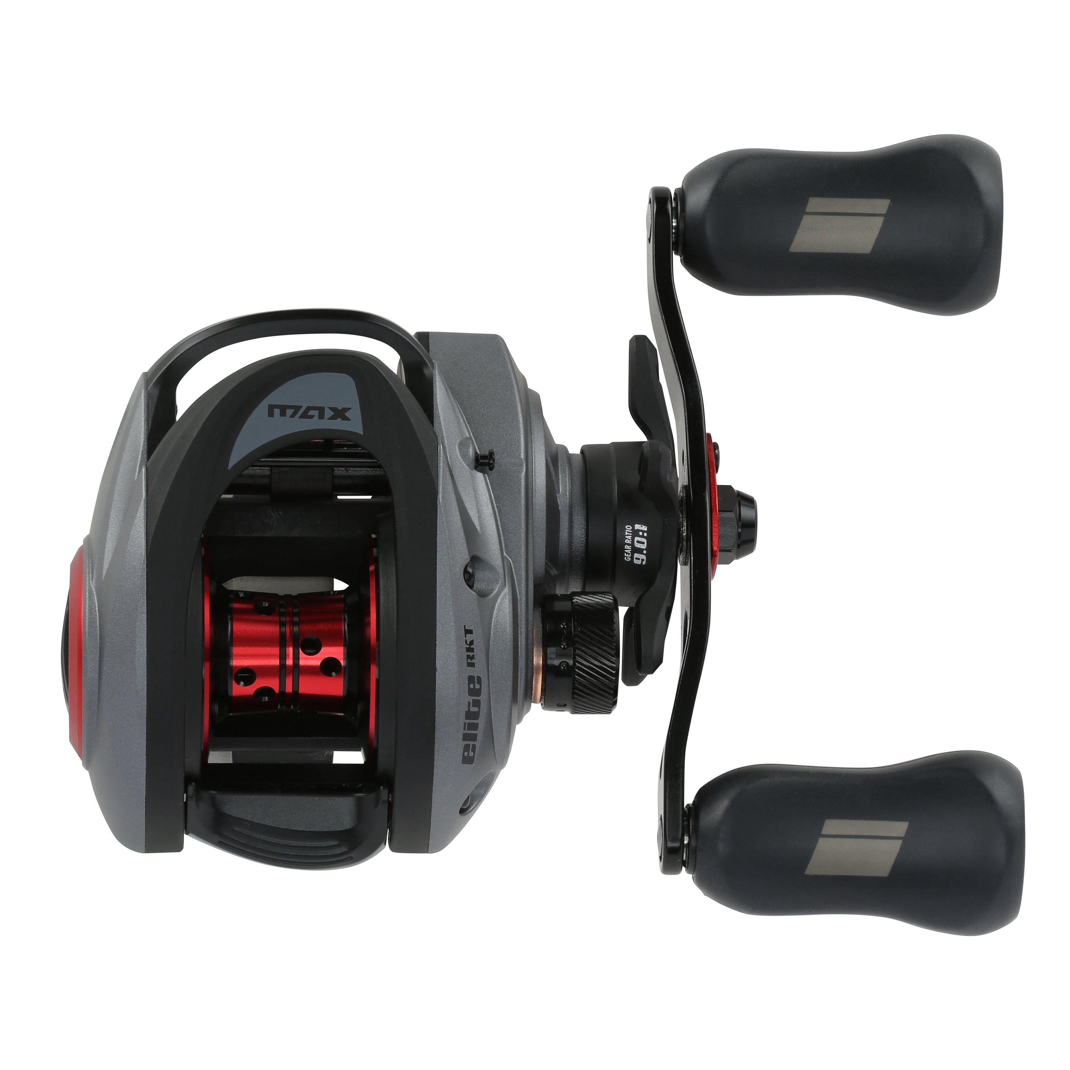 Abu Garcia Max Elite Low Profile Baitcast Fishing Reel, Right-Handed