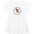 thumbnail image 3 of Inktastic Long Haired Chihuahua Dog Girls Baby Dress, 3 of 5