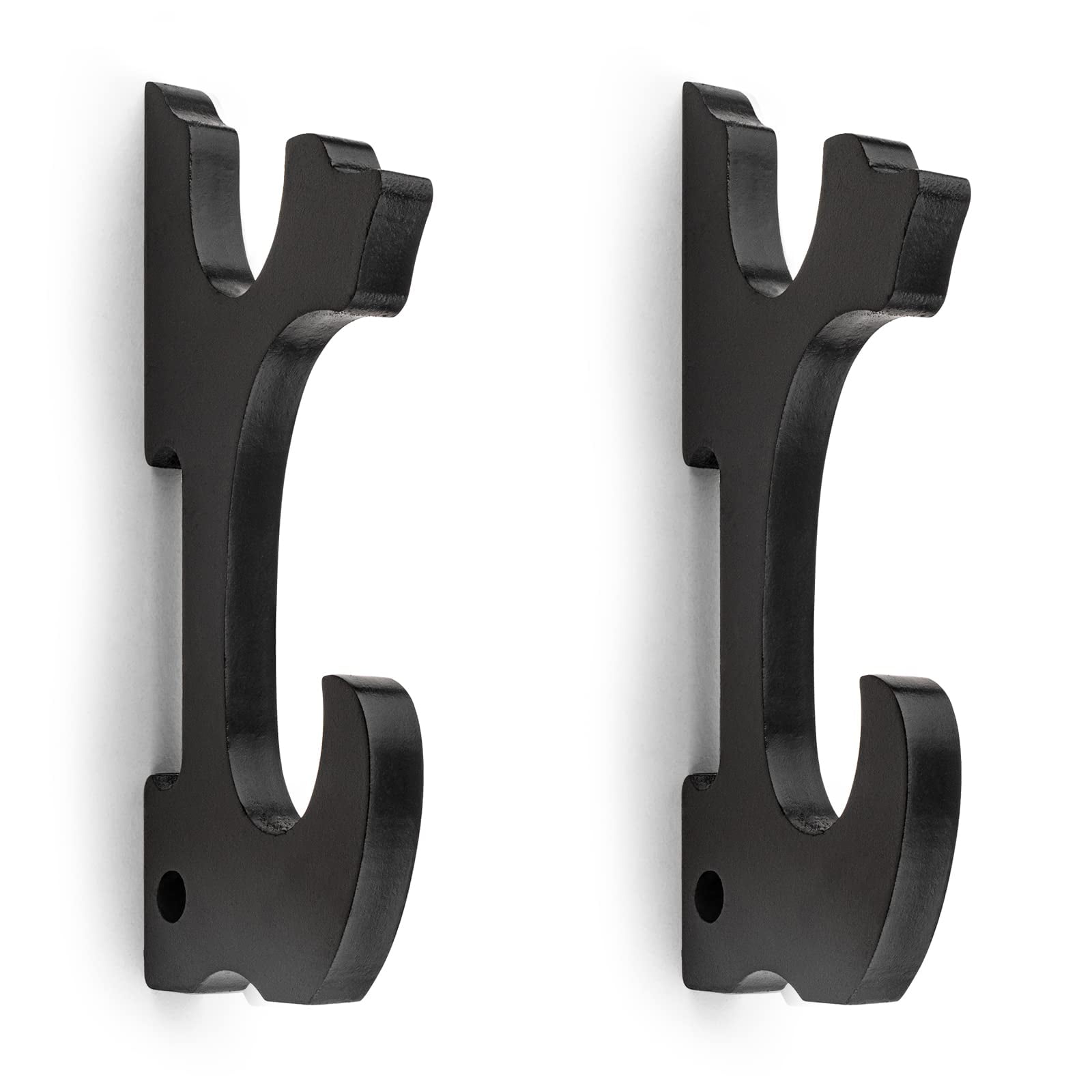 Ekkhysis Sword Wall Mount 2-Tier Hook Katana Holder Adjustable Display