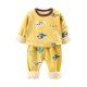 thumbnail image 1 of Gibobby Conjunto de pants para niño pequeños bebés niñas niños Otoño Invierno de manga larga pantalones pulóver ropa de dormir conjunto ropa(E,5-6 Años), 1 of 3