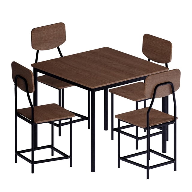 Mubson Comedor con 4 Sillas. Antecomedor Decco