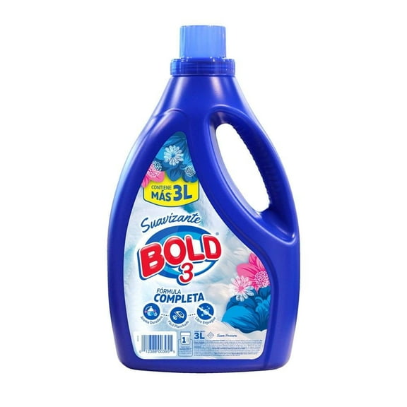 Suavizante de telas Bold 3 suave frescura de 3 l