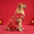 thumbnail image 4 of Elegant Traditional Chinese Cat Cheongsam for Indoor Wear - Classic Polished Pet Clothing for Small and Medium Cats, 4 of 4