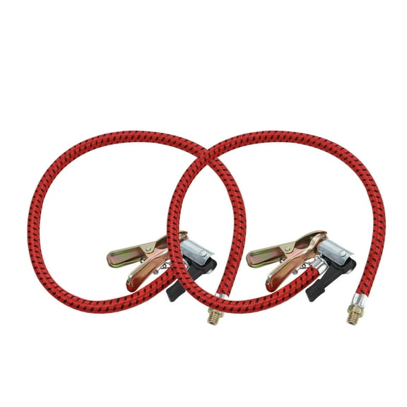 GOOHOCHY  2 Pcs Precision Bike Tire Inflator Extension Hose Pump Replacement