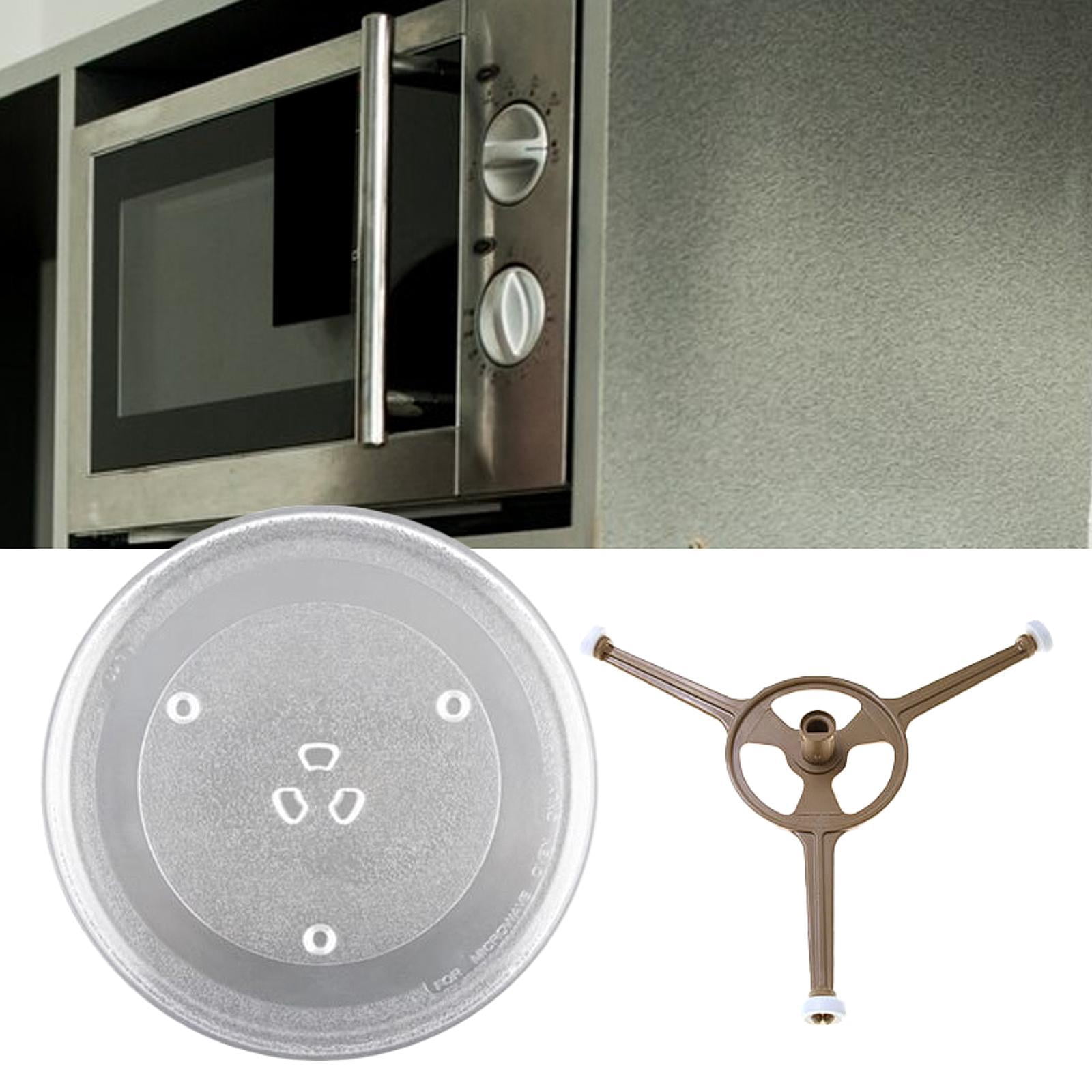 Fiocias Microwave Ovens Tray Cooking Plate with Bracket Practical Easy to Use Microwave