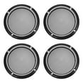 thumbnail image 5 of Speaker Grill Cover 4 Inch 124mm Mesh Decorative Circle Subwoofer Protector Black 4pcs, 5 of 5