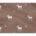 thumbnail image 5 of oneOone Cotton Flex Dark Rose Brown Fabric Christmas Diy Clothing Quilting Fabric Print Fabric By Yard 40 Inch Wide, 5 of 6