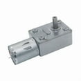 thumbnail image 2 of JGY370 Reversible Worm Gear Motor High Torque Speed Reducer 6V/12V24V Miniature Metal Motor with Shaft 2 RPM to 375 RPM, 2 of 8
