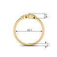 thumbnail image 3 of 930 Argent Sterling Or Vermeil Éléphant Déclaration de Style Boho Femmes Mariage Bijoux Bague, 3 of 4