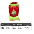 thumbnail image 2 of Ropa para Perros Ganfancp Fiesta de Navidad Invierno Pequeños y Medianos Falda de Navidad, 2 of 7