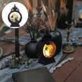 thumbnail image 6 of LED Flickering Candle, Battery Operated Flameless Wind Lamp for Halloween Indoor Decor, Tabletop Ornament, 6 of 8