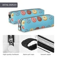 thumbnail image 4 of Honeii Cute Donut Pattern Pencil Case, Pencil Pouch, Pencil Case Small, Pencil Pouch Aesthetic, PVC Pencil Pouch, Pencil Bag, Makeup Pouch, 4 of 7