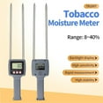 thumbnail image 2 of Portable Digital Moisture Meter For Paper Grain Coffee Cotton Tobacco Humidity Tester Double Needles With Backlight ,Low Power, 2 of 4