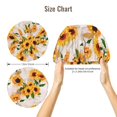 thumbnail image 5 of Kdxio Sunflower 5 Pattern Satin Bonnet Silk Bonnet Hair Bonnet for Sleeping Hair Bonnets for Women Curly Natural Hair, 5 of 6