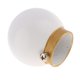 thumbnail image 5 of 1 Uds. Cabezal de Barra de Cortina de Aleación de Aluminio Duradero /extremos/tapa Finales de Poste de Cortinas Dia 28mm Bola blanca Baoblaze Extremos de poste de cortina, 5 of 8