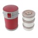 thumbnail image 5 of Tarro Aislado Para Alimentos, 2 Litros, 3 Niveles, Apto Para Microondas, Acero Inoxidable 304, 5 of 7