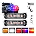 thumbnail image 1 of 2 Lateral Faro Led Barra Estrobo Patrulla 16 Funci Auto Moto, 1 of 8