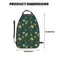 thumbnail image 2 of Naloa Camp In The Forest 2Pcs Anti-Kick Back Seat Cover Kick Mat, Car Seat Protector with 3 Storage Pockets, 2 of 8