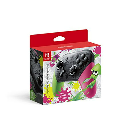 Nintendo Switch Pro Controller - Splatoon 2 Edition (Splatoon 2 Best Controller)