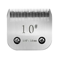 TAPDRA Pet Grooming Clipper Blade 10F 1.6mm Stainless Steel for Oster Heiniger Conair Clippers Easy Installation