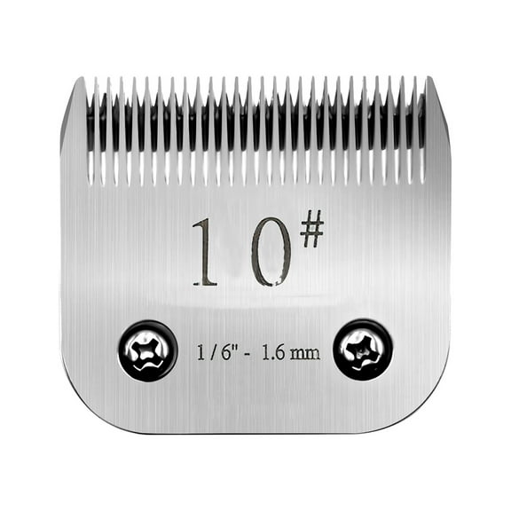 TAPDRA Pet Grooming Clipper Blade 10F 1.6mm Stainless Steel for Oster Heiniger Conair Clippers Easy Installation
