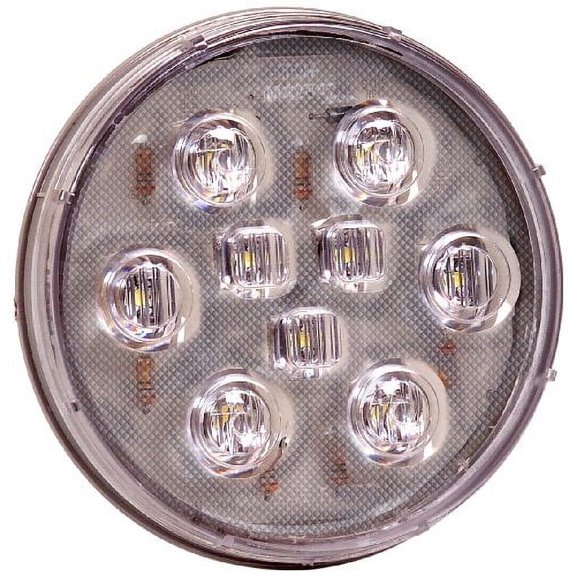 Maxxima M42347 White 4" Round LED Backup Light