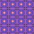 thumbnail image 1 of Ahgly Company Machine Washable Indoor Square Transitional Purple Area Rugs, 5' Square, 1 of 7