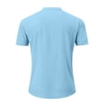 thumbnail image 4 of Men's Summer Sleeves Short Sleeve Slim Fit Fashion Breathable Men's Golf Shirt 2XL, 4 of 5